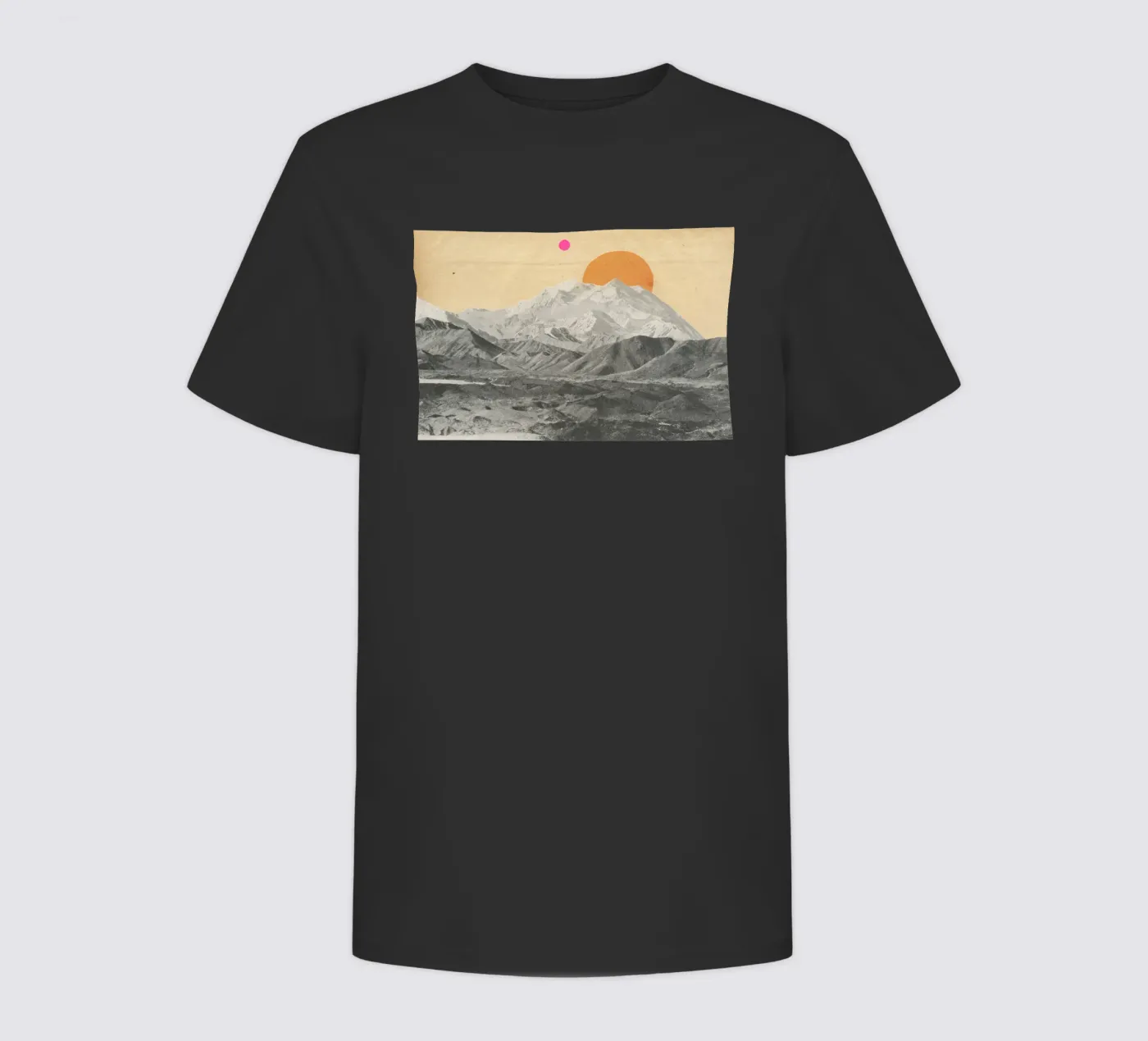 Sunset kinder t-shirt van Cassia Beck Collage