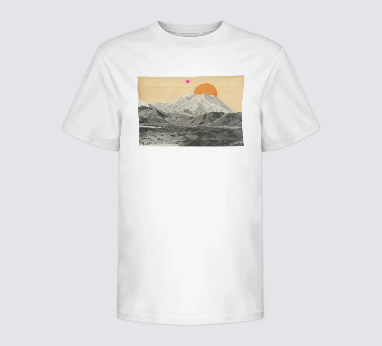 Sunset t-shirt bambini da Cassia Beck Collage