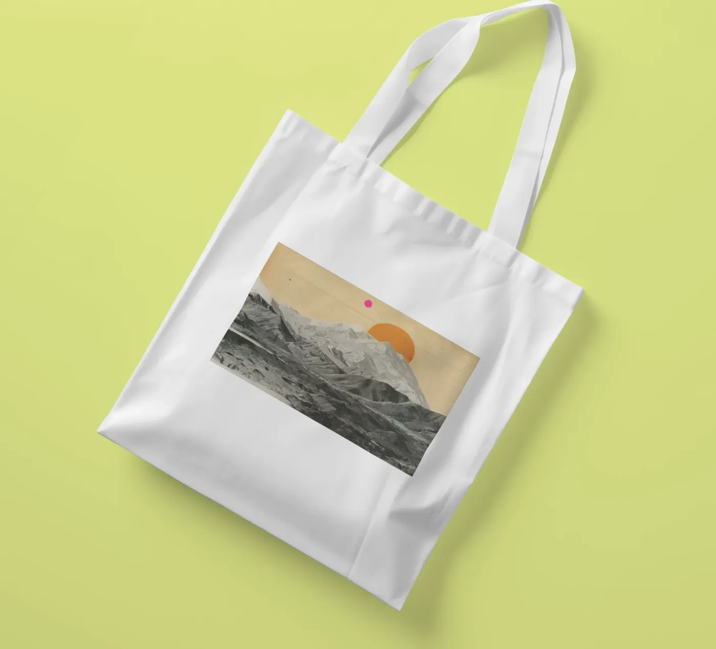 Sunset borsa in juta da Cassia Beck Collage