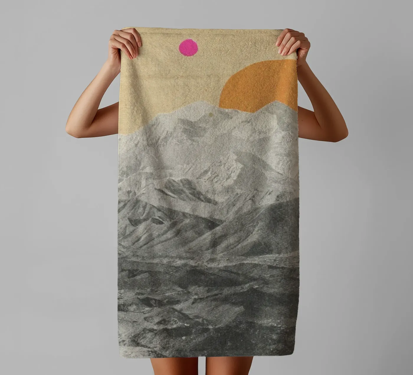 Sunset asciugamano da bagno da Cassia Beck Collage