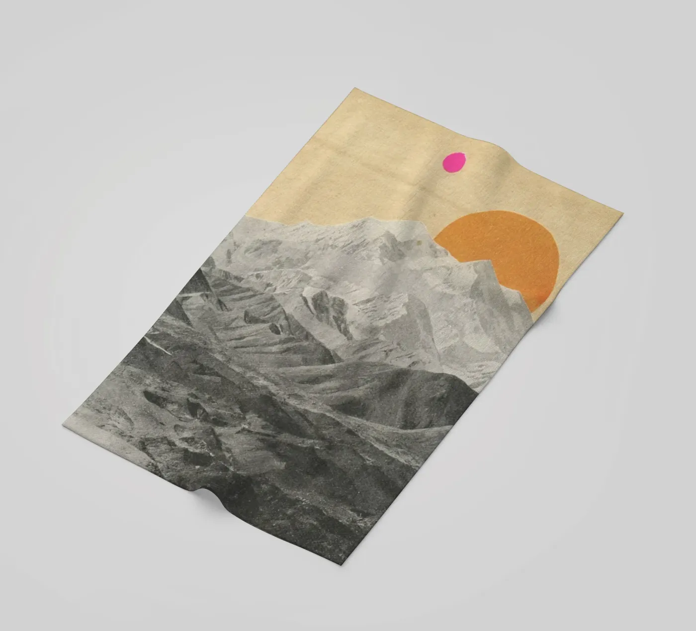 Sunset telo mare da Cassia Beck Collage