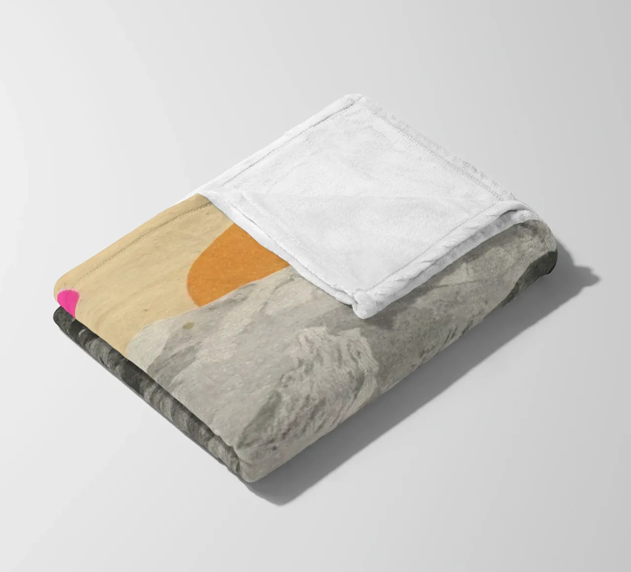 Sunset fleece blanket by Cassia Beck Collage