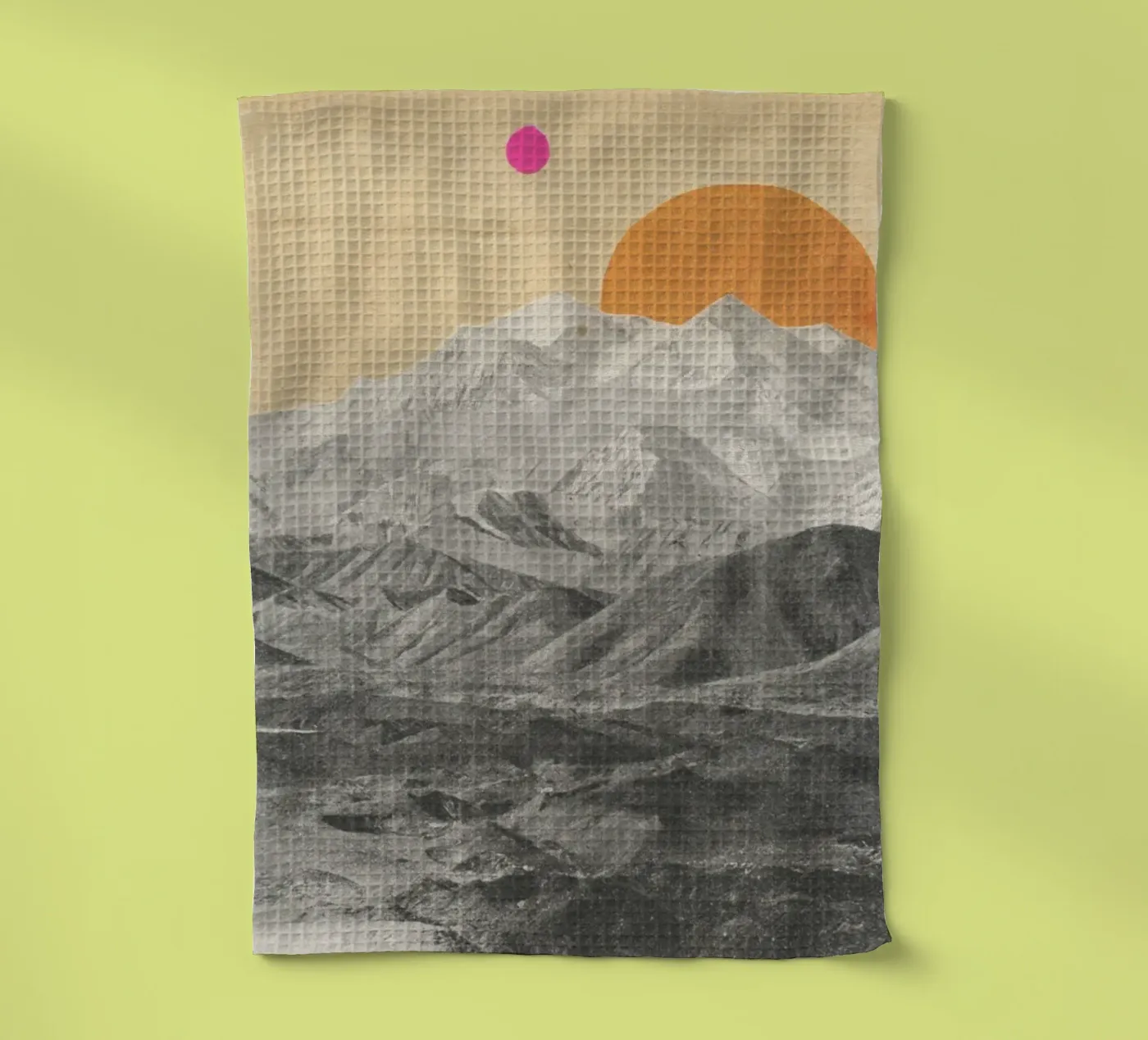 Sunset canovaccio da cucina da Cassia Beck Collage