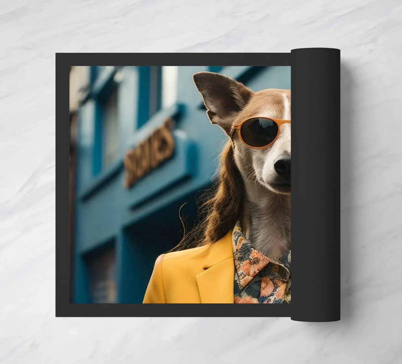 Lenny deurmat van Affiches Chien Originales – Dogland