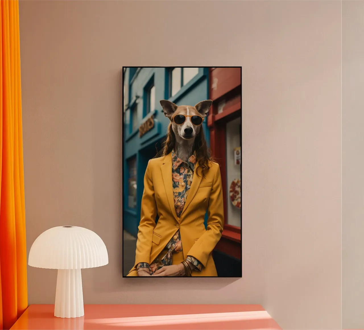 Lenny plexiglass da Affiches Chien Originales – Dogland