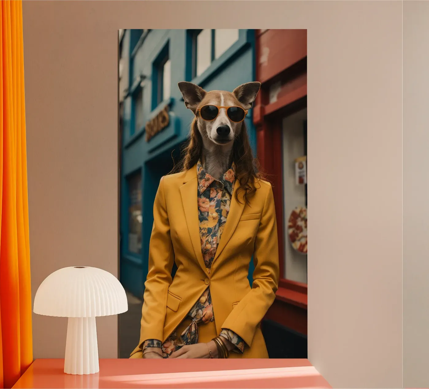 Lenny poster van Affiches Chien Originales – Dogland