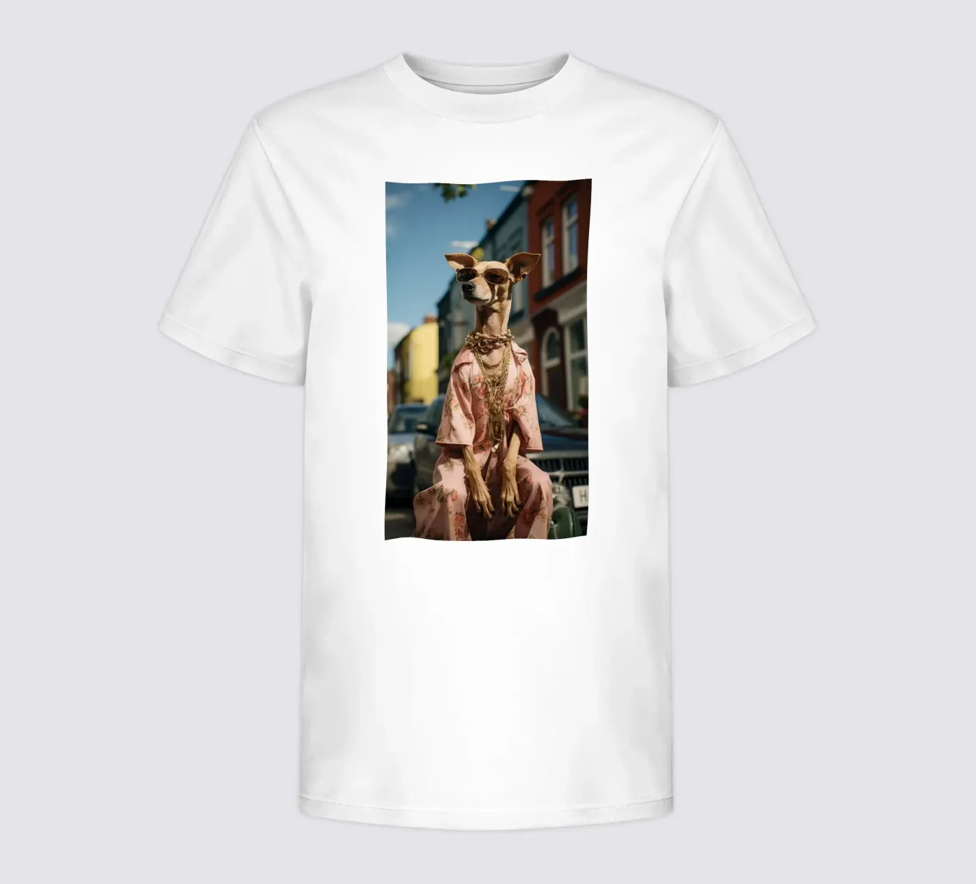 Enzo t-shirt bambini da Affiches Chien Originales – Dogland