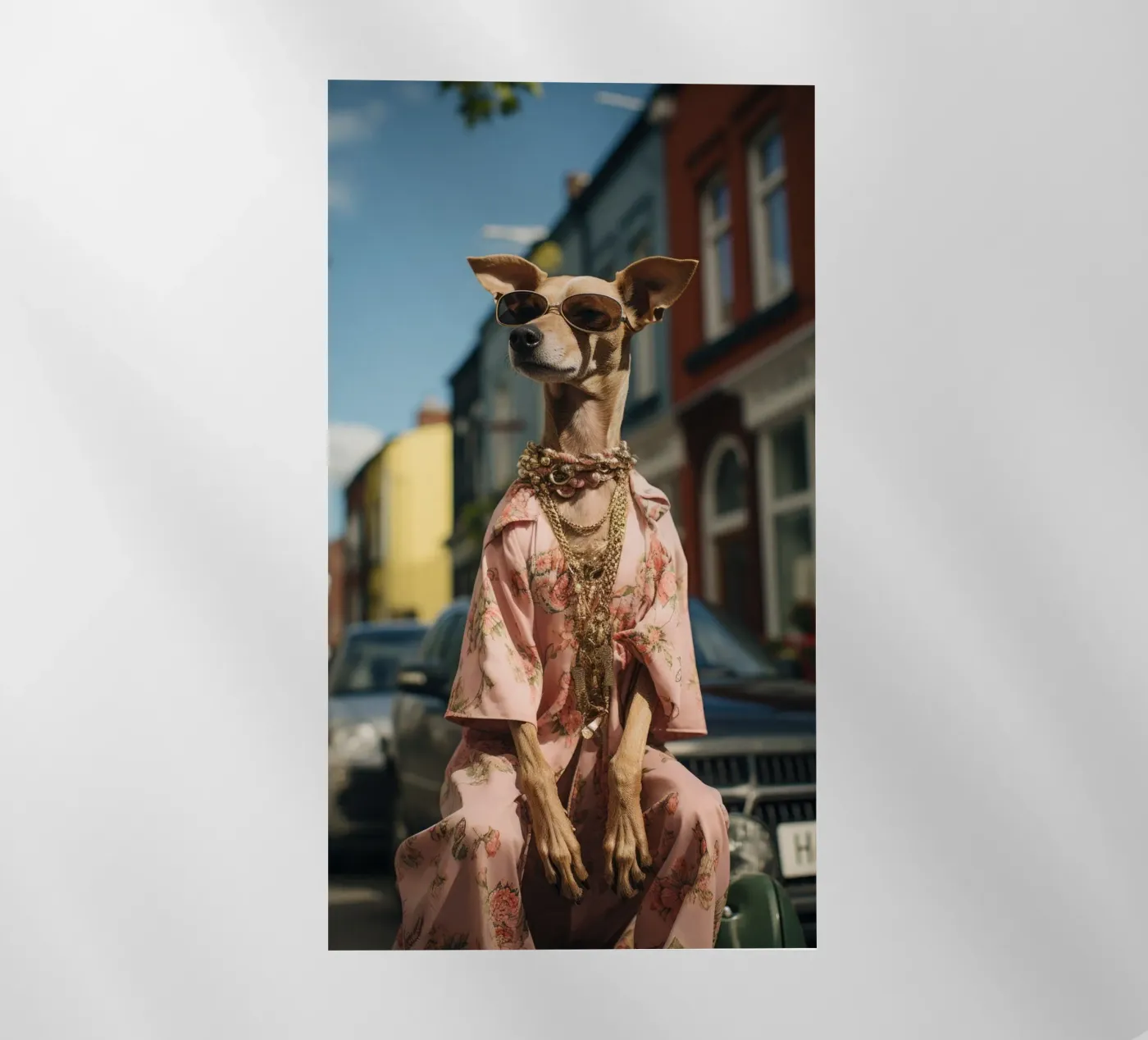 Enzo pellicola backlit da Affiches Chien Originales – Dogland