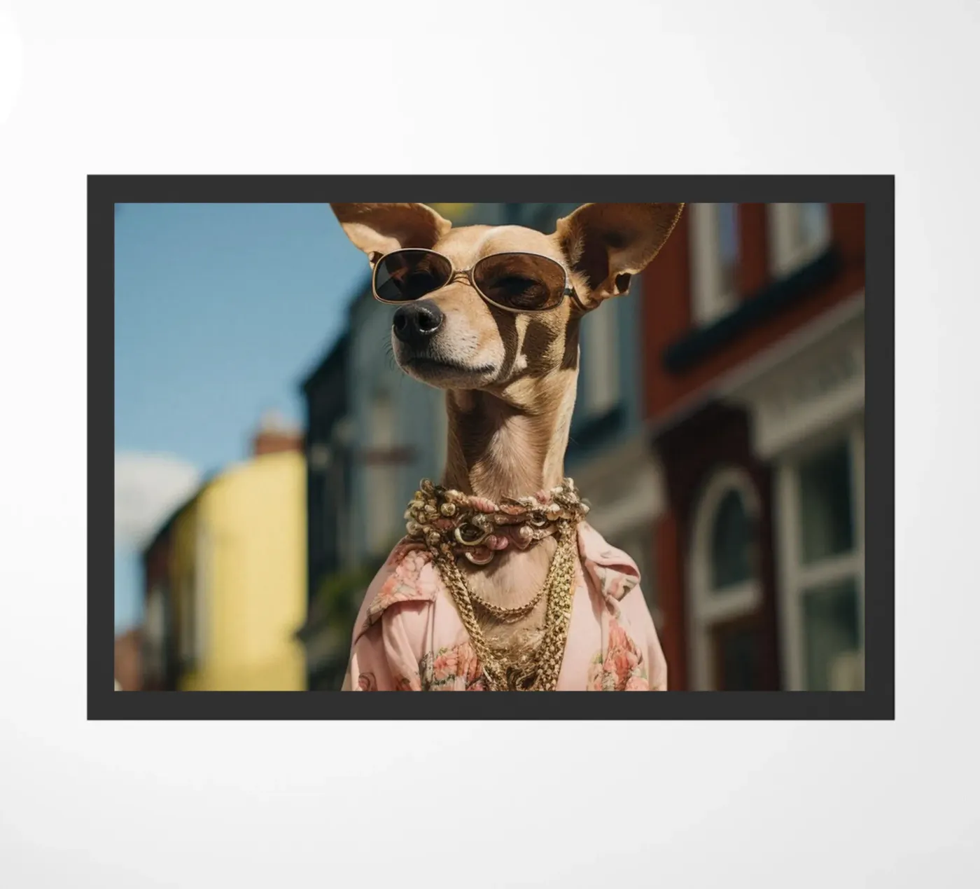 Enzo Fußmatte von Affiches Chien Originales – Dogland