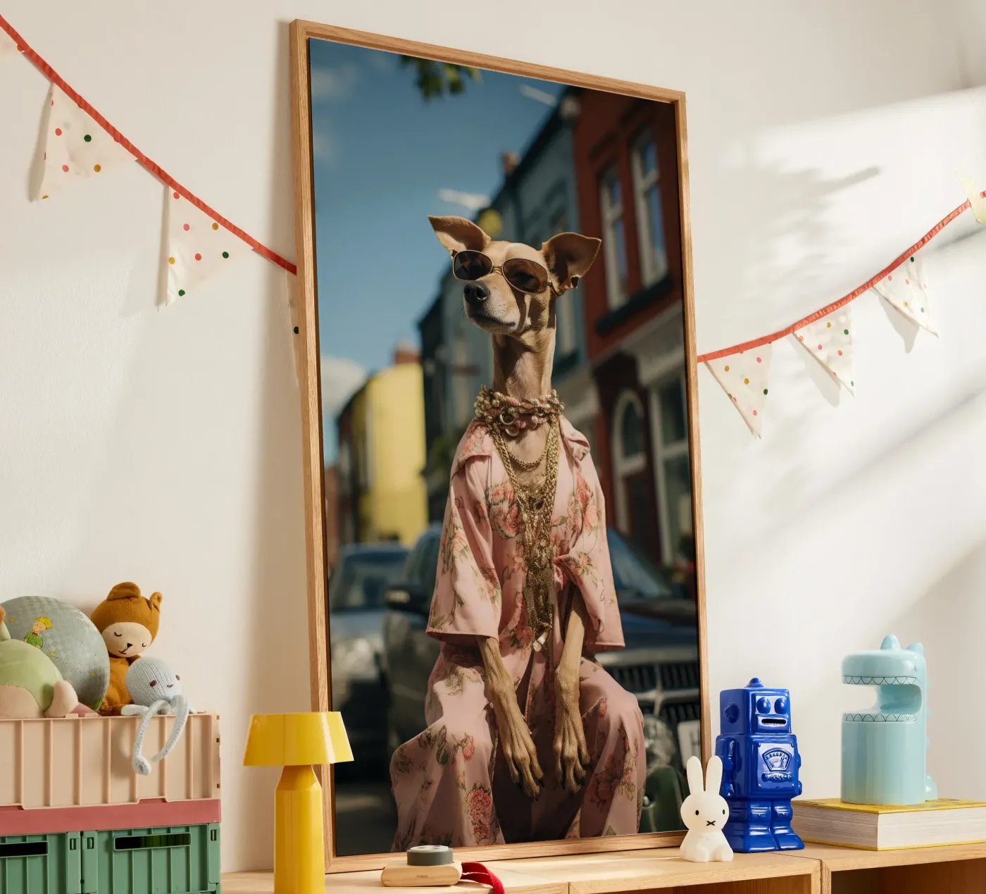 Enzo plexiglas de Affiches Chien Originales – Dogland