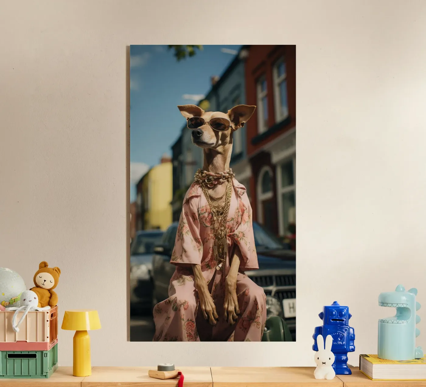 Enzo plexiglas de Affiches Chien Originales – Dogland