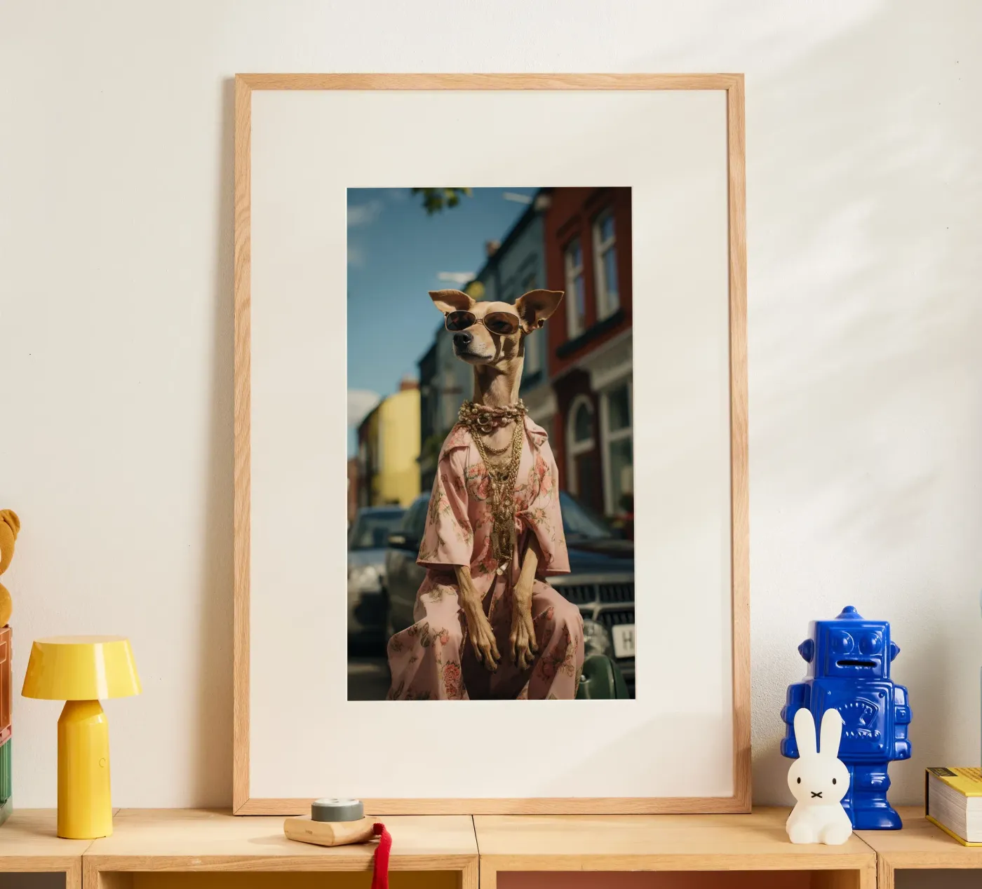 Enzo Poster von Affiches Chien Originales – Dogland