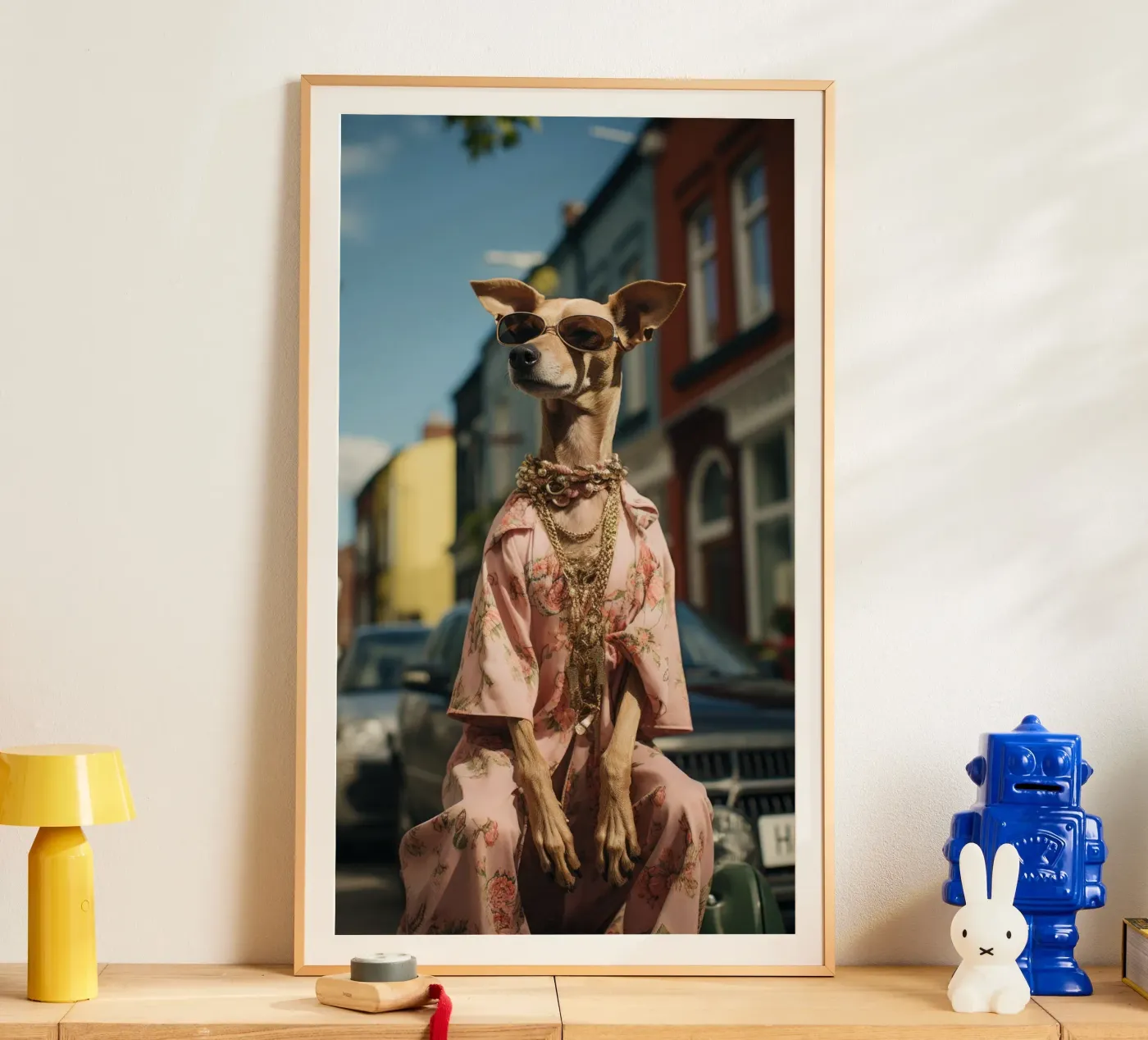 Enzo Poster von Affiches Chien Originales – Dogland