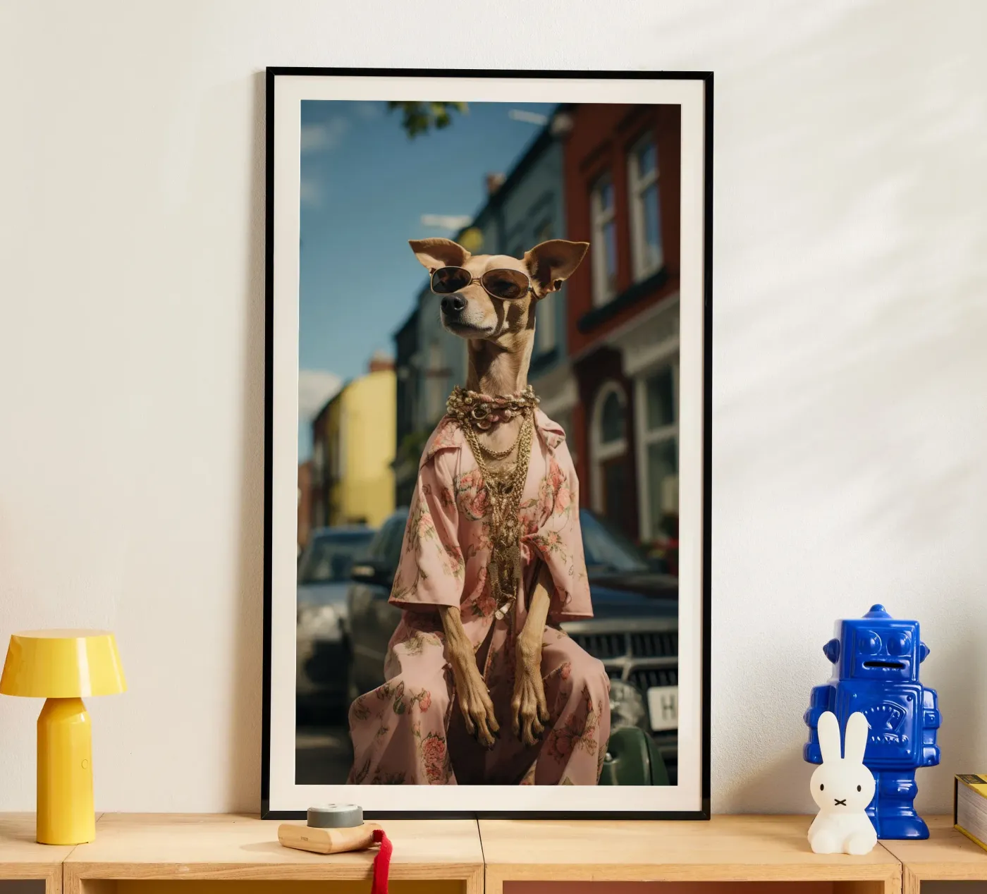 Enzo Poster von Affiches Chien Originales – Dogland