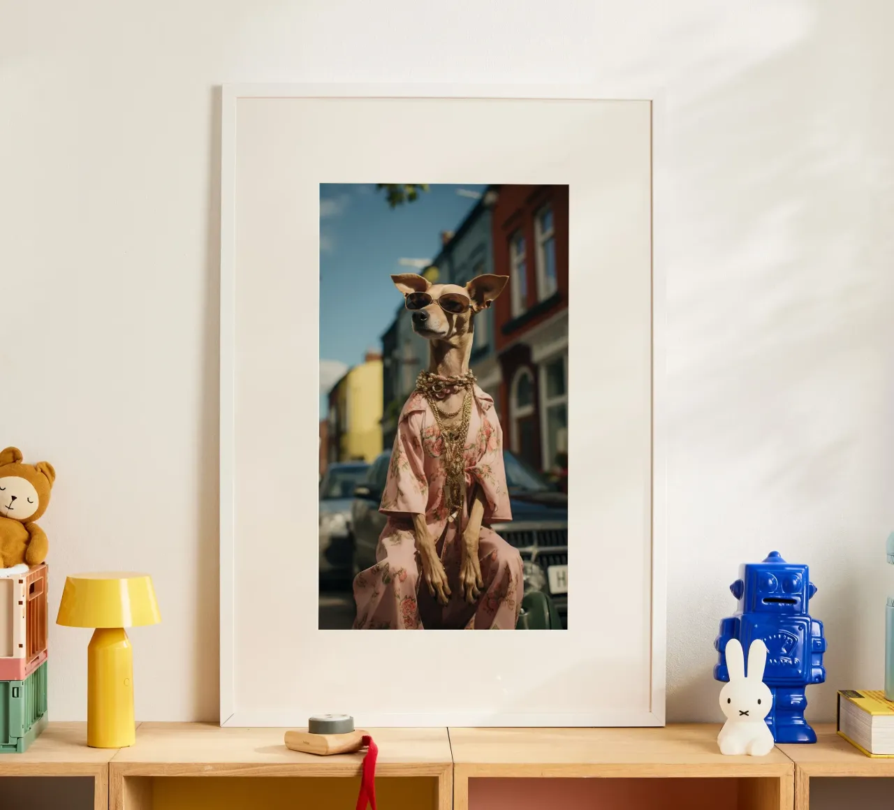 Enzo carta hahnemühle da Affiches Chien Originales – Dogland