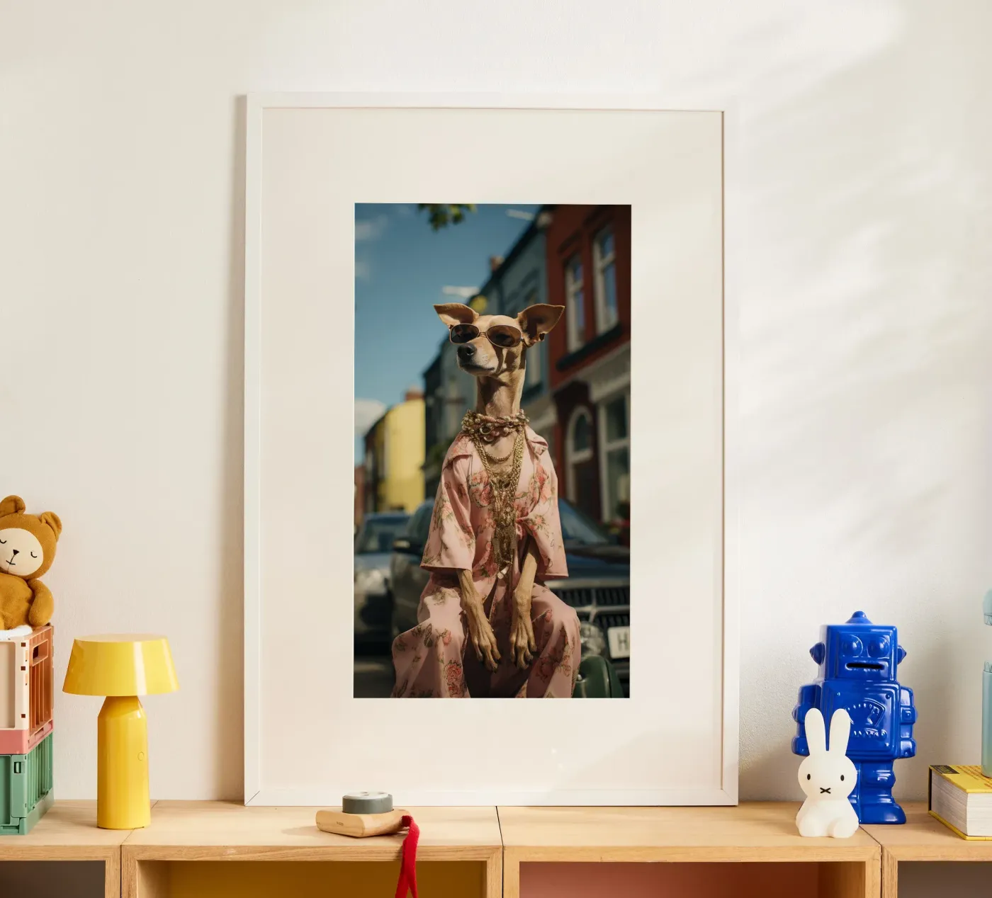 Enzo Poster von Affiches Chien Originales – Dogland