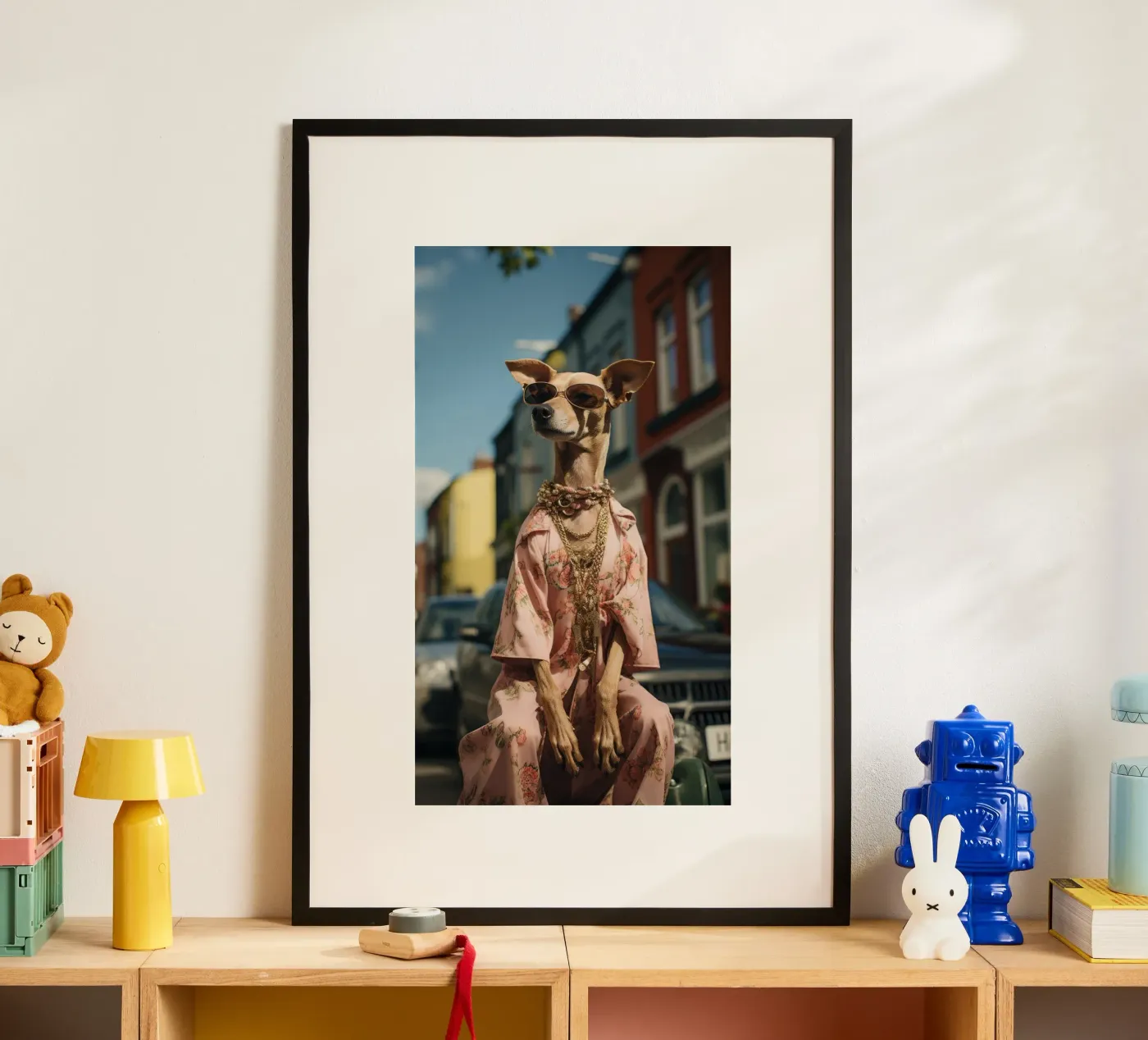Enzo Poster von Affiches Chien Originales – Dogland