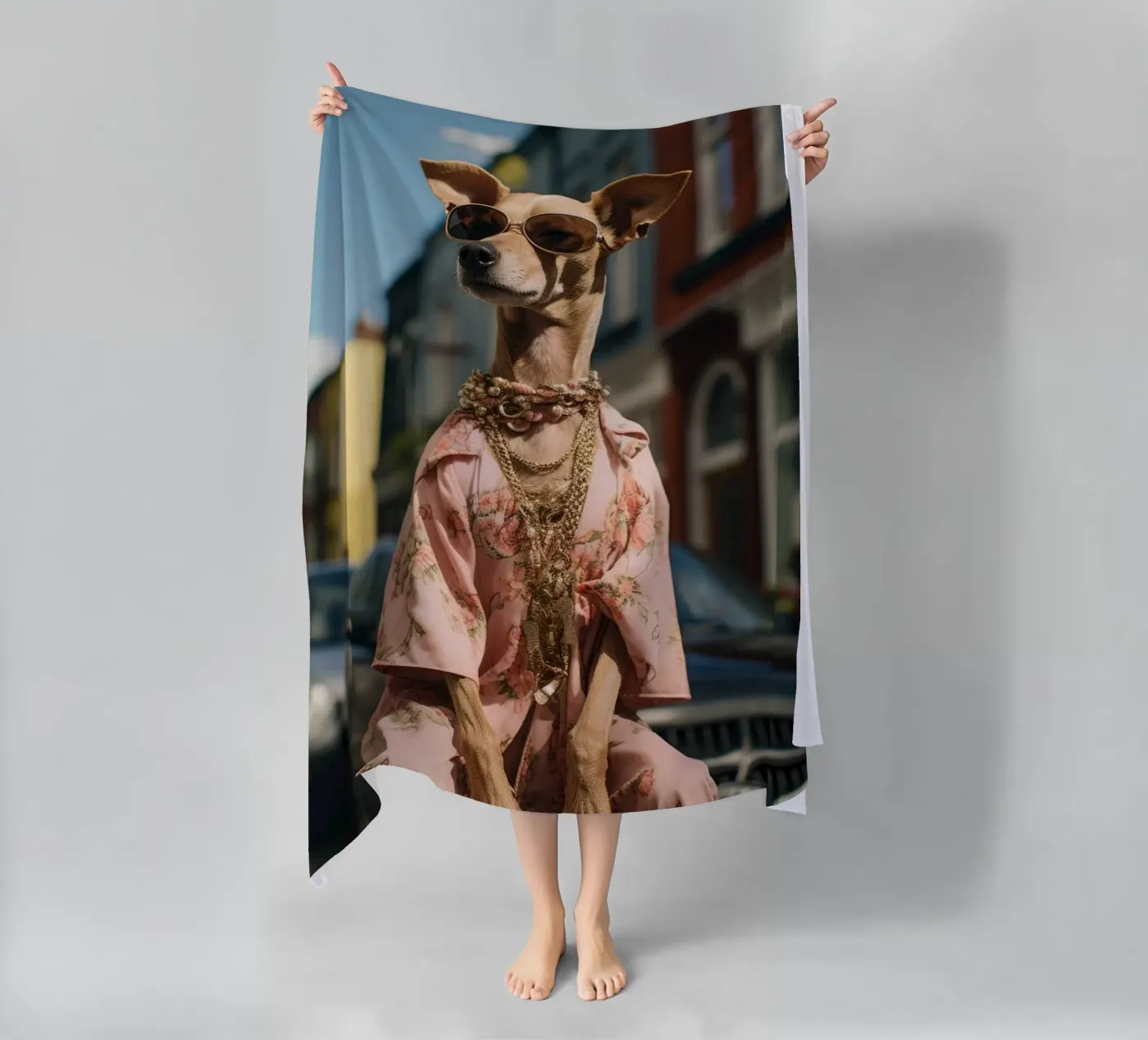 Enzo telo mare da Affiches Chien Originales – Dogland