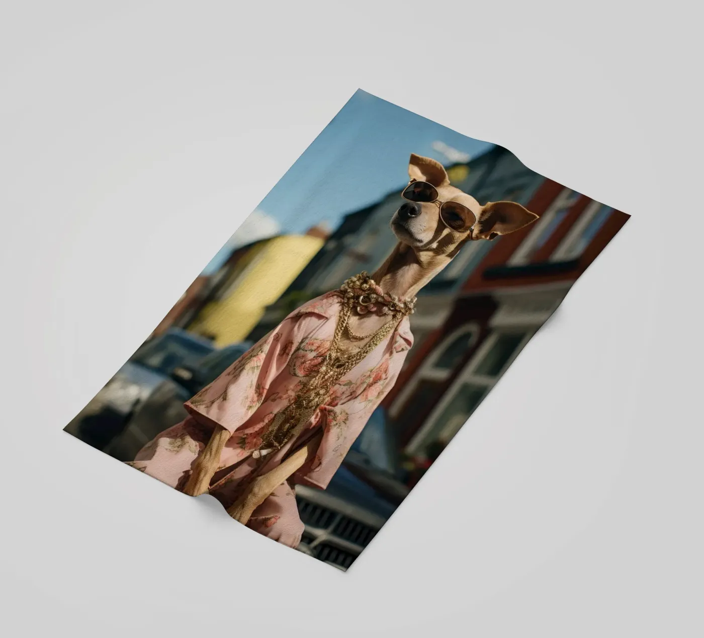 Enzo telo mare da Affiches Chien Originales – Dogland