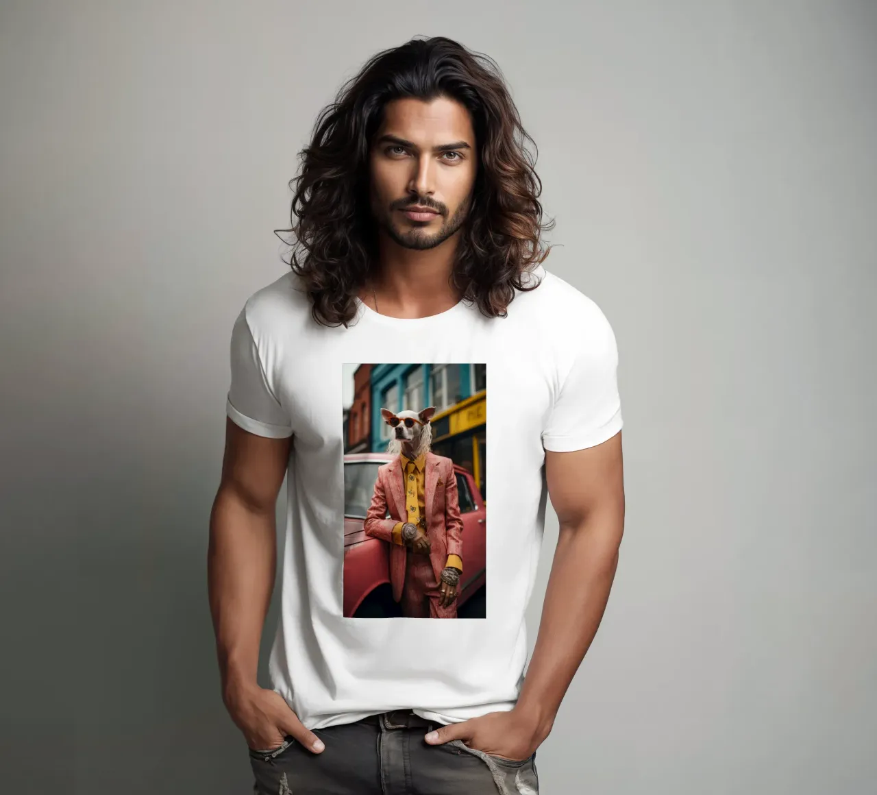 Vincenzo t-shirt da Affiches Chien Originales – Dogland