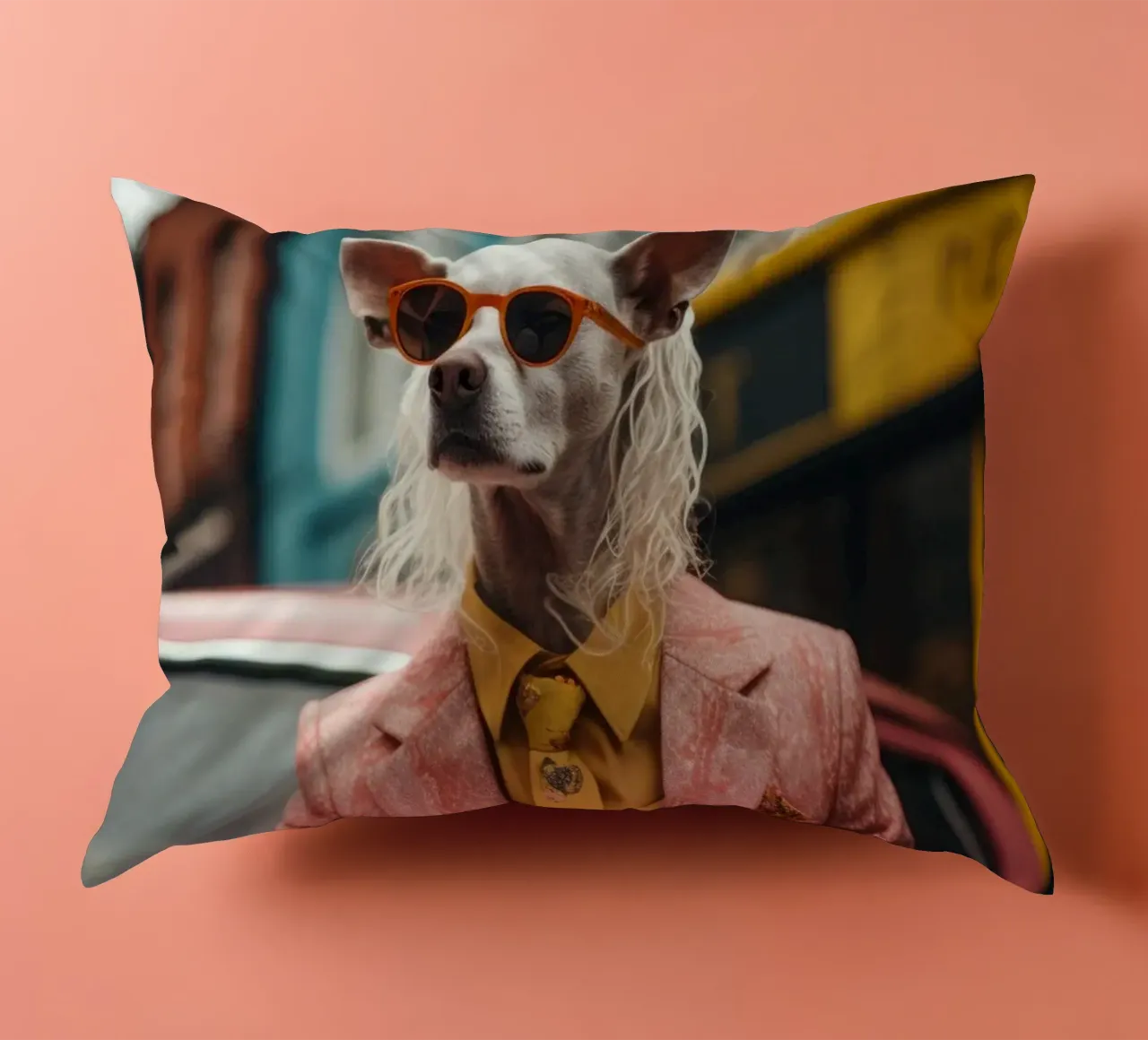 Vincenzo cuscino da Affiches Chien Originales – Dogland