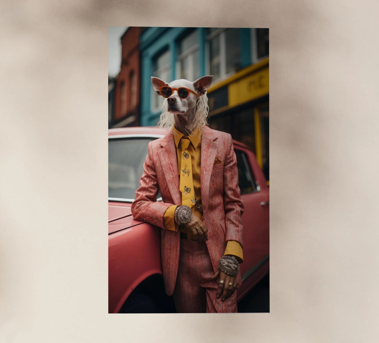Vincenzo pellicola backlit da Affiches Chien Originales – Dogland