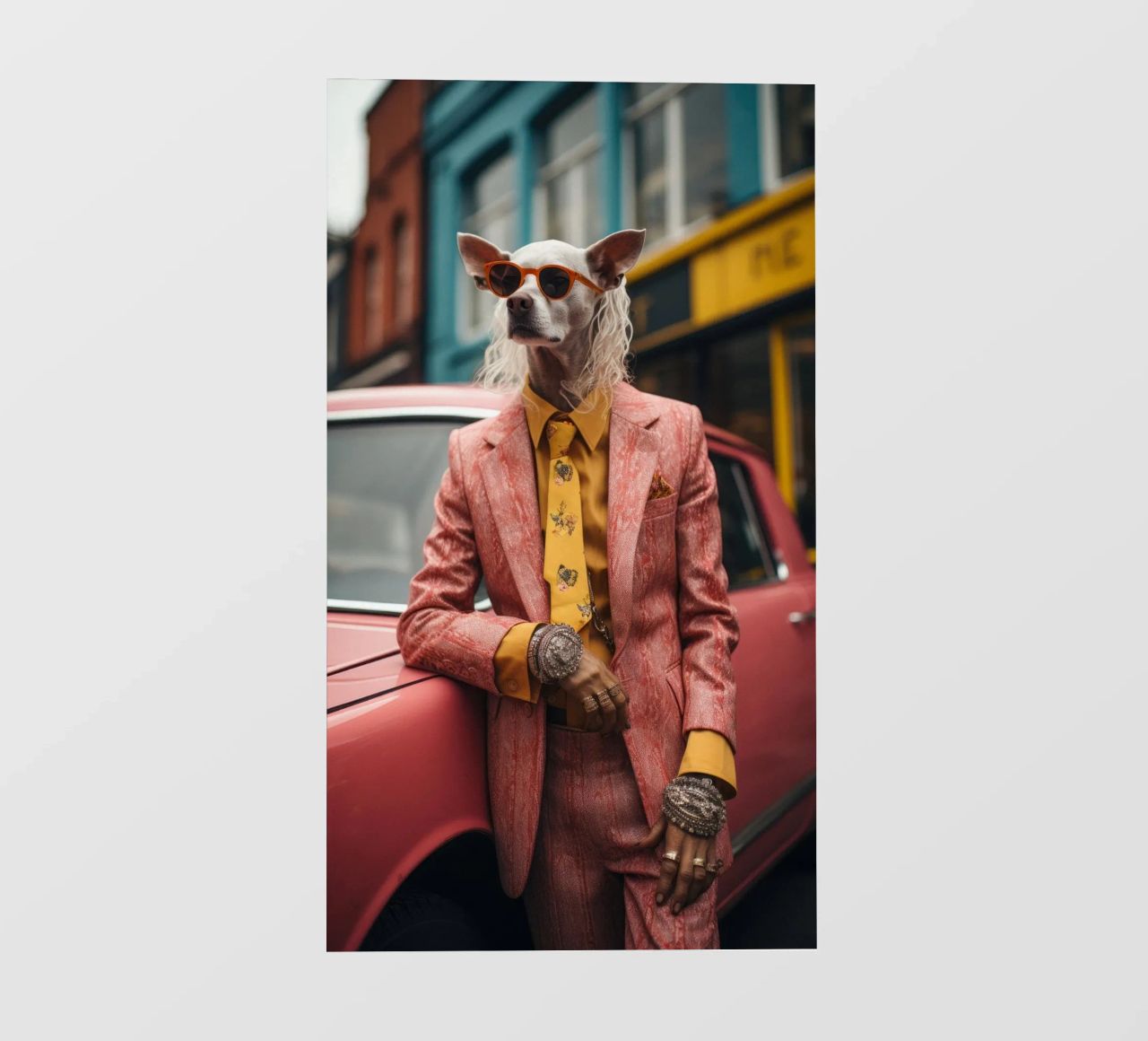 Vincenzo telo in pvc da Affiches Chien Originales – Dogland