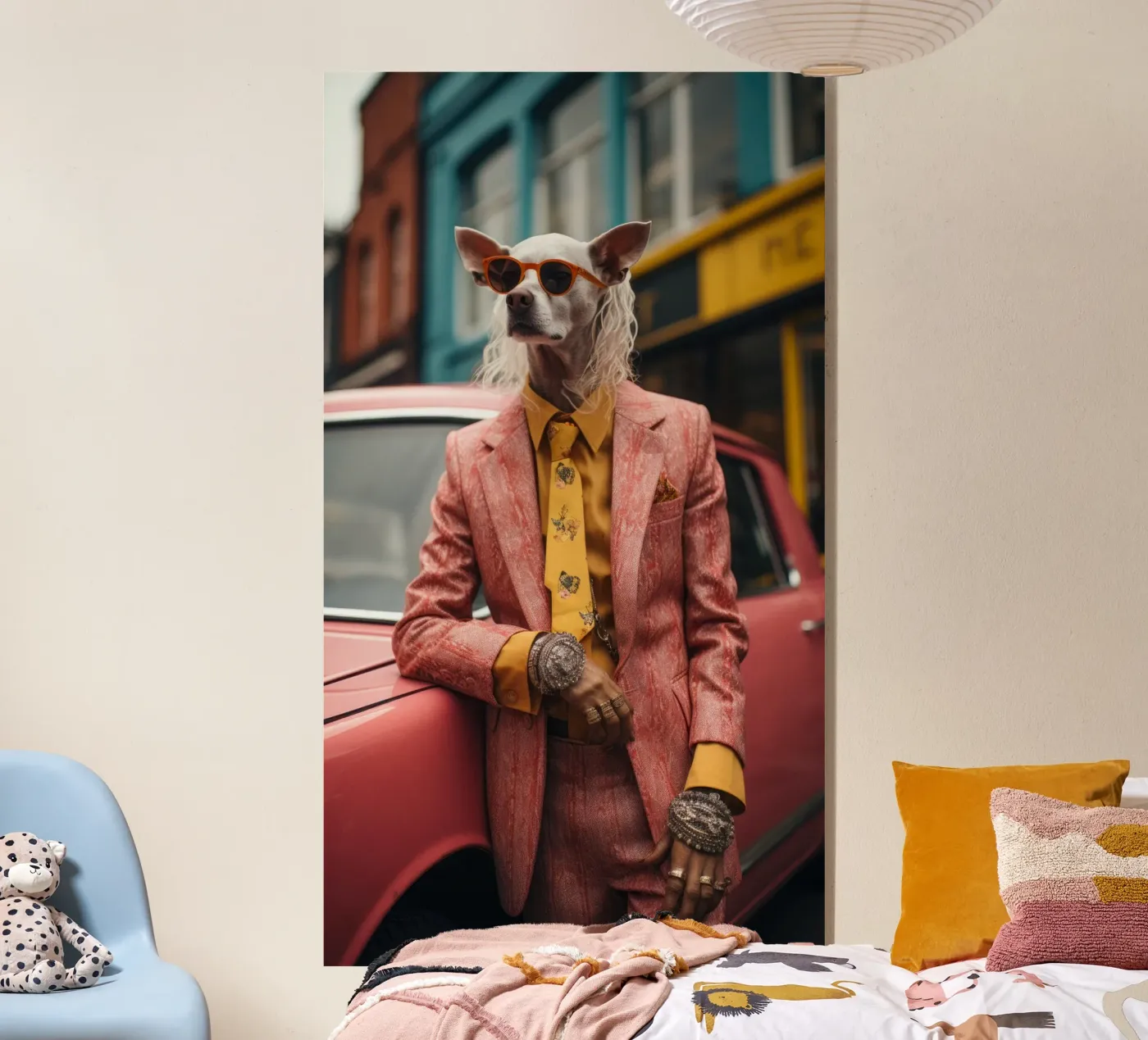 Vincenzo Acryl-Glas von Affiches Chien Originales – Dogland