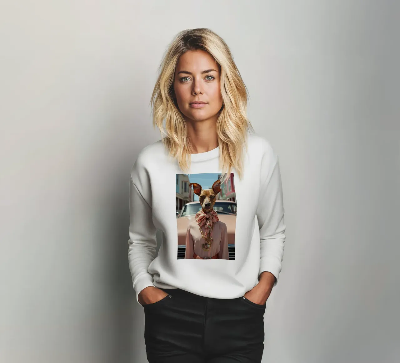 Claudette felpa da Affiches Chien Originales – Dogland