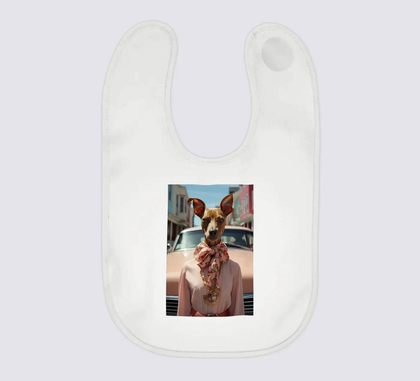 Claudette Babylätzchen von Affiches Chien Originales – Dogland