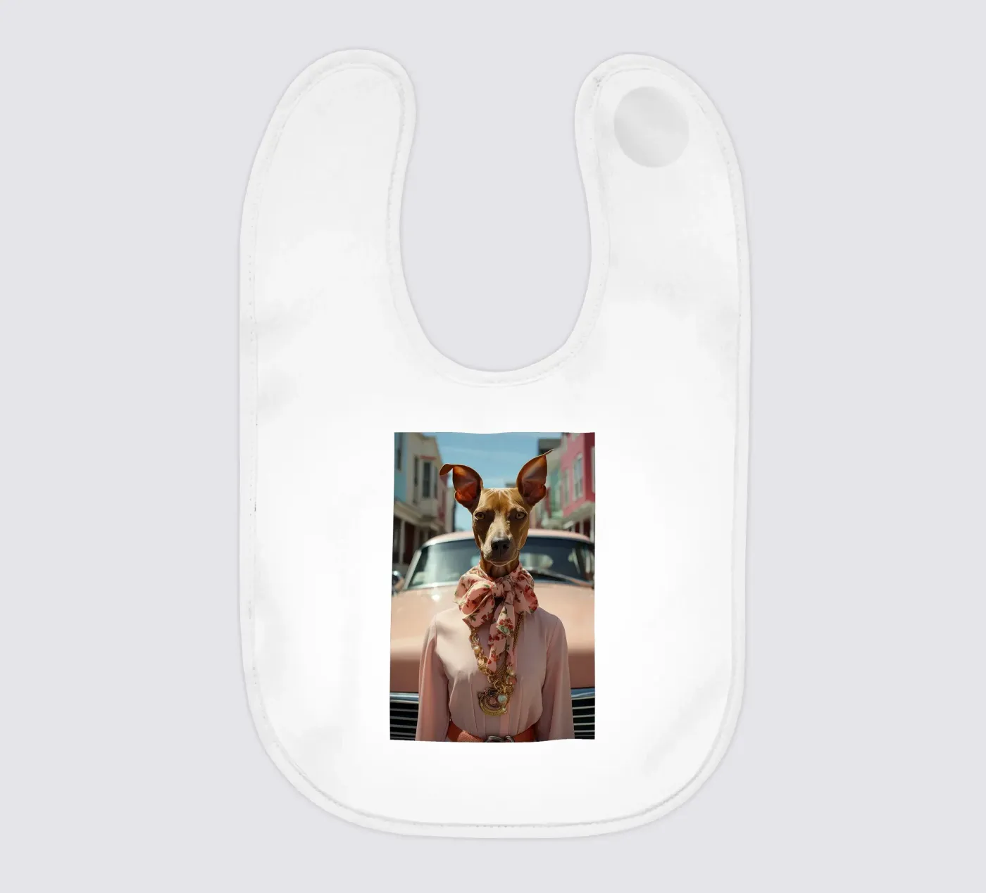Claudette Babylätzchen von Affiches Chien Originales – Dogland