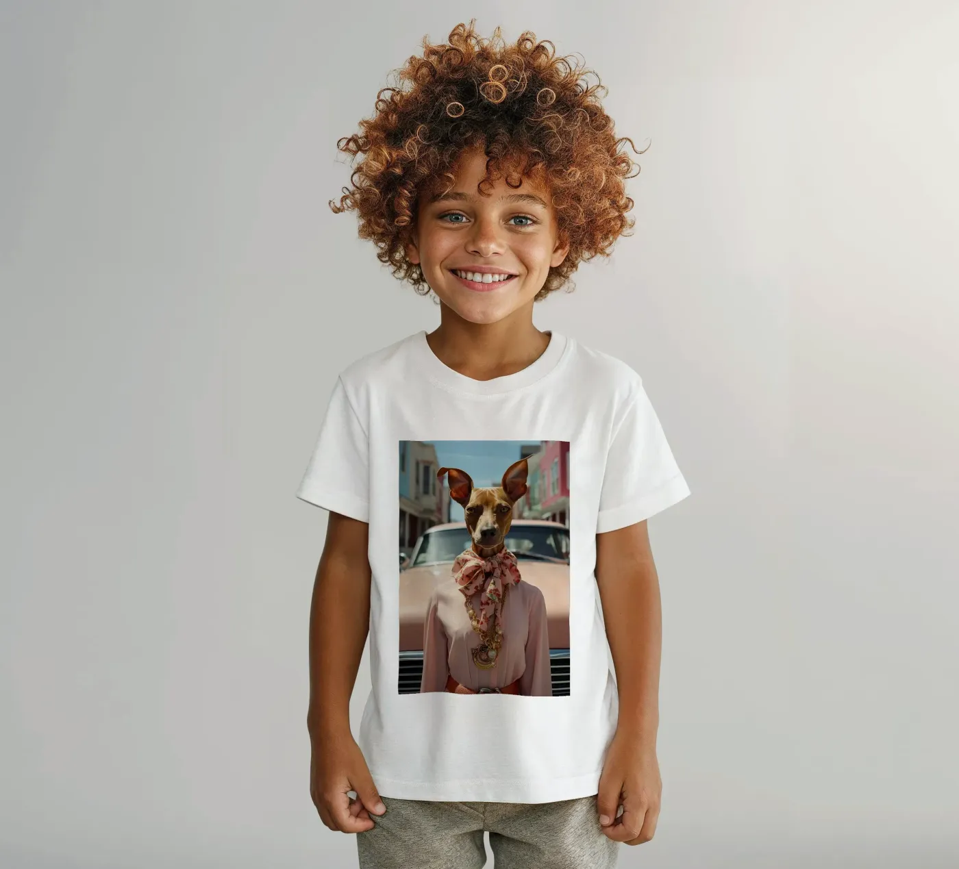 Claudette t-shirt bambini da Affiches Chien Originales – Dogland