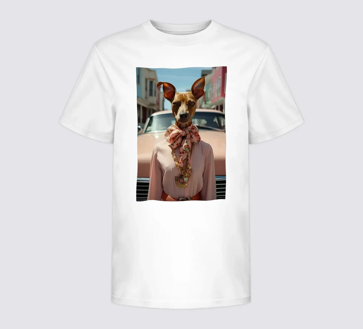 Claudette t-shirt bambini da Affiches Chien Originales – Dogland