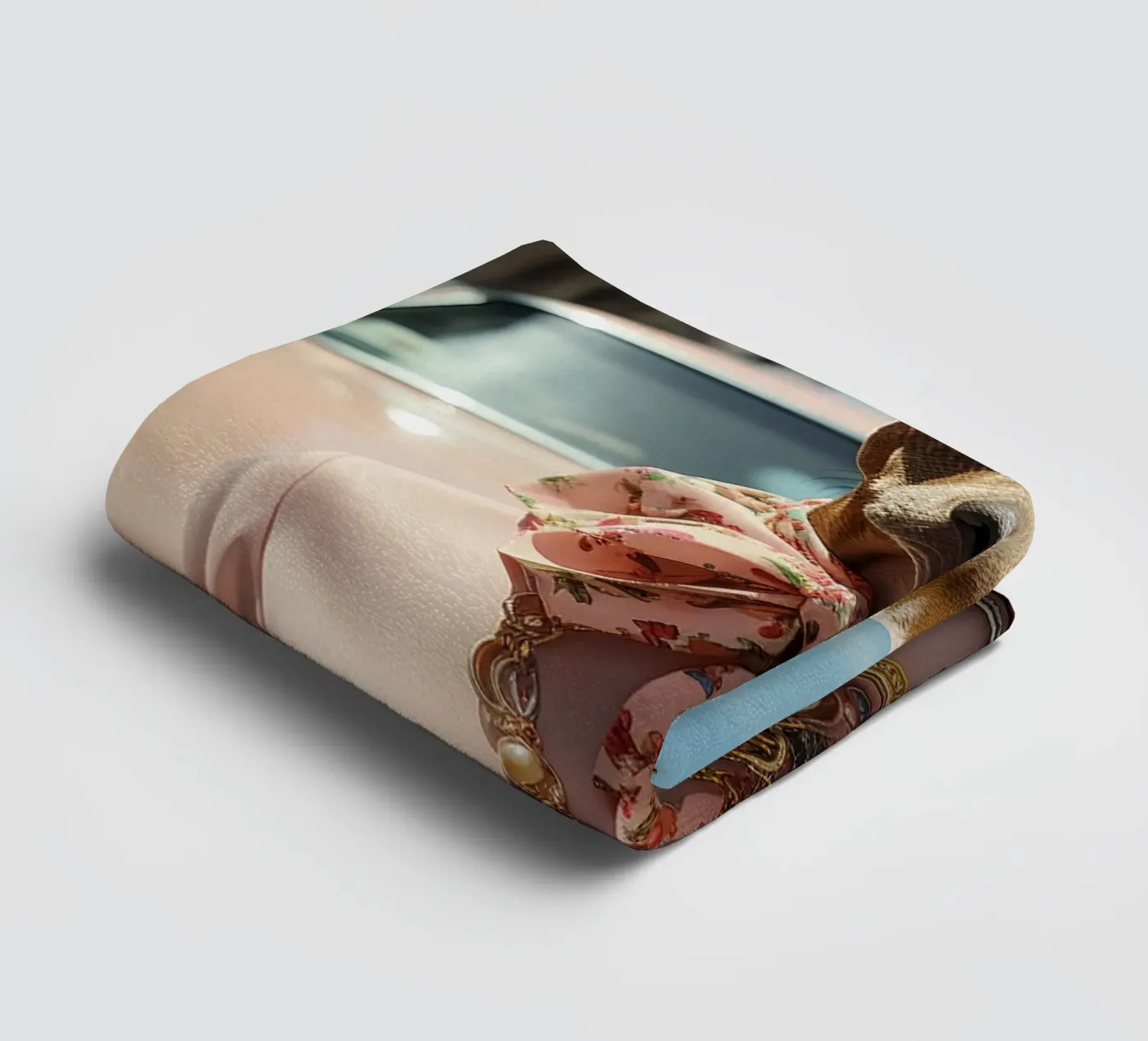 Claudette towel by Affiches Chien Originales – Dogland