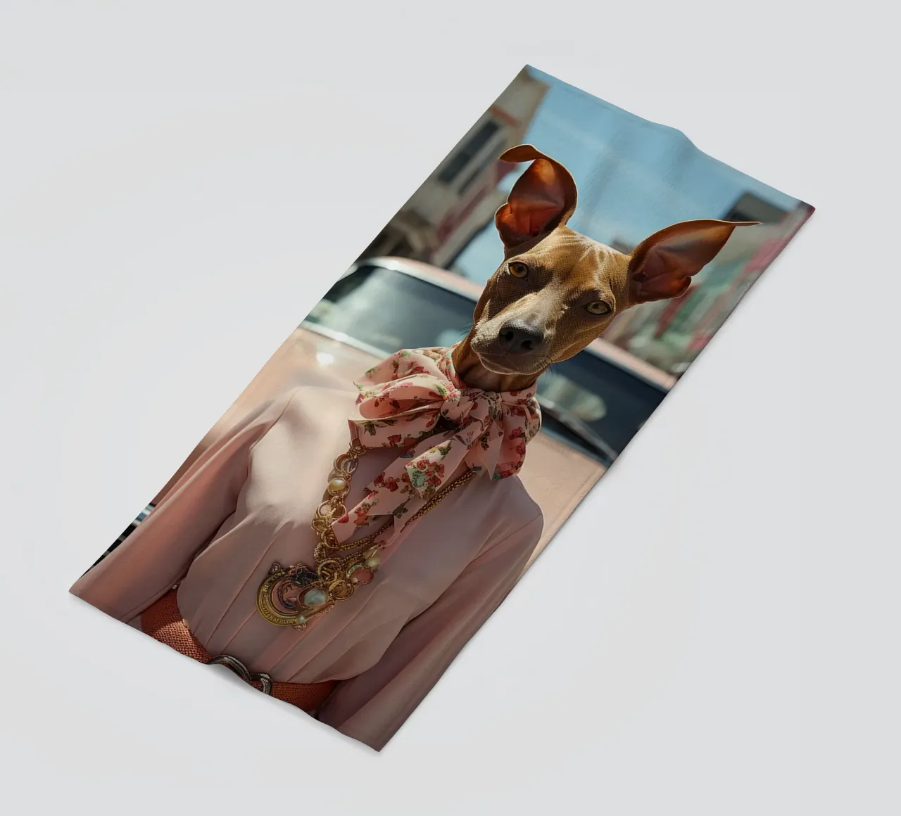 Claudette telo mare da Affiches Chien Originales – Dogland