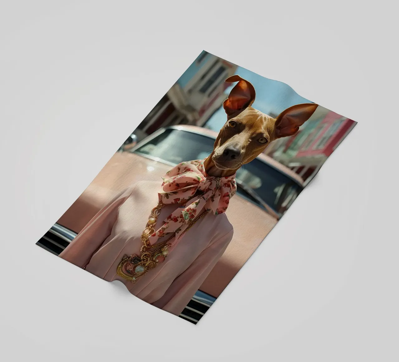 Claudette telo mare da Affiches Chien Originales – Dogland