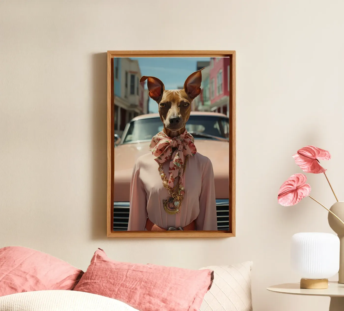 Claudette tela da Affiches Chien Originales – Dogland