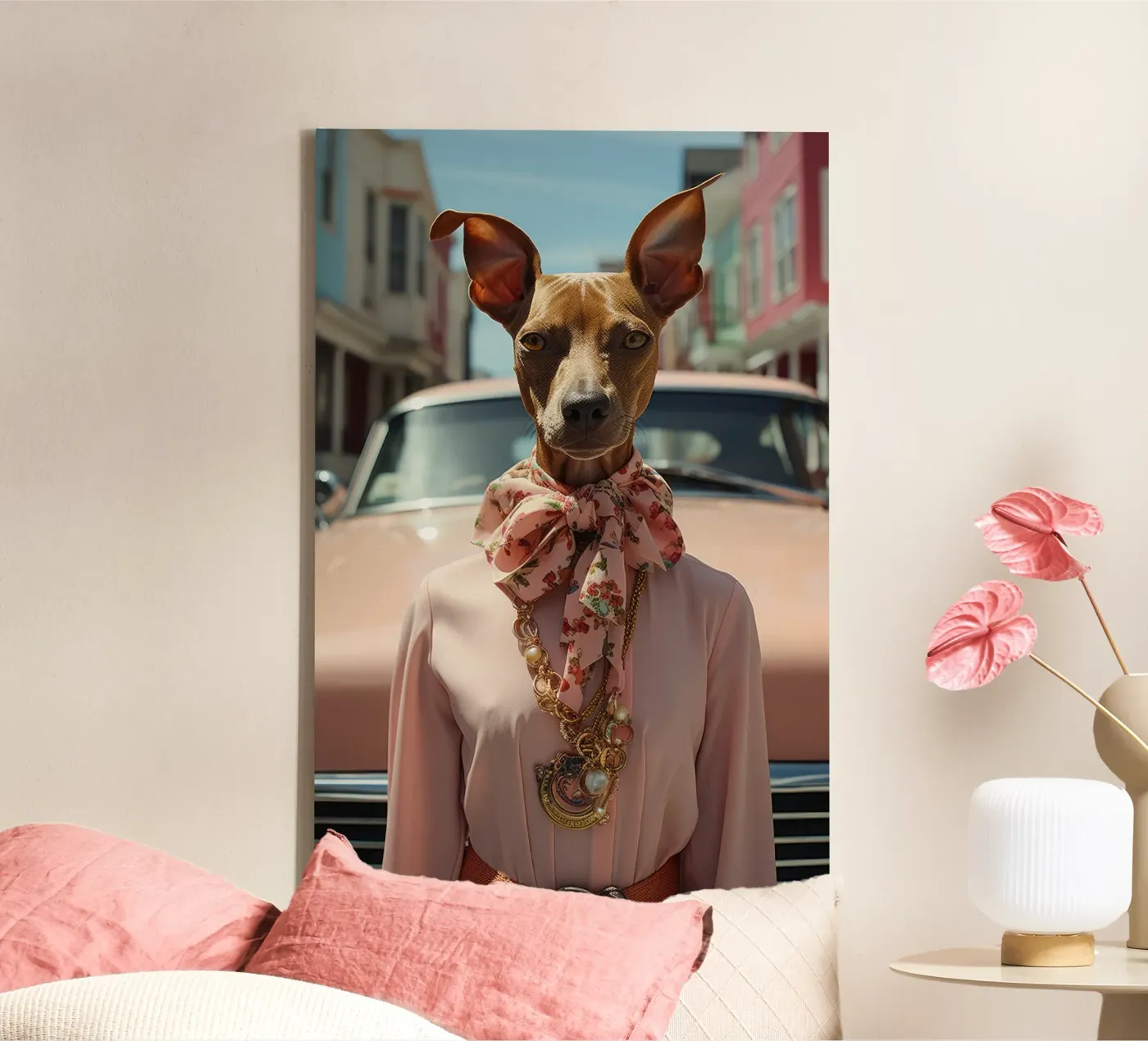 Claudette tela da Affiches Chien Originales – Dogland