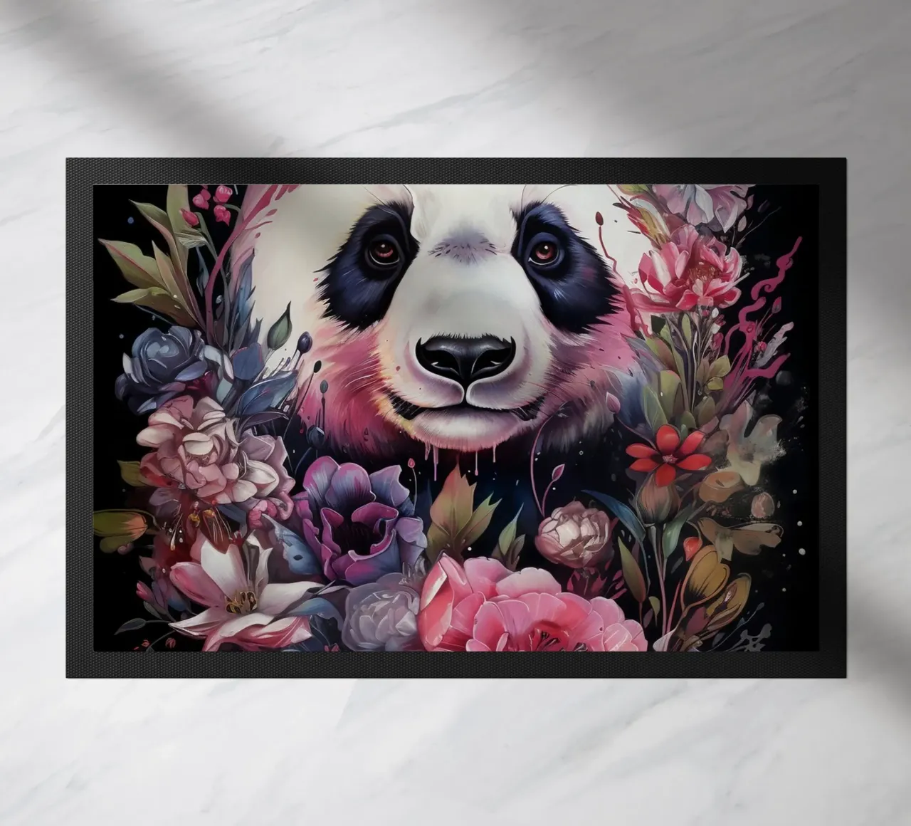 Panda Flowers zerbino da Mateo