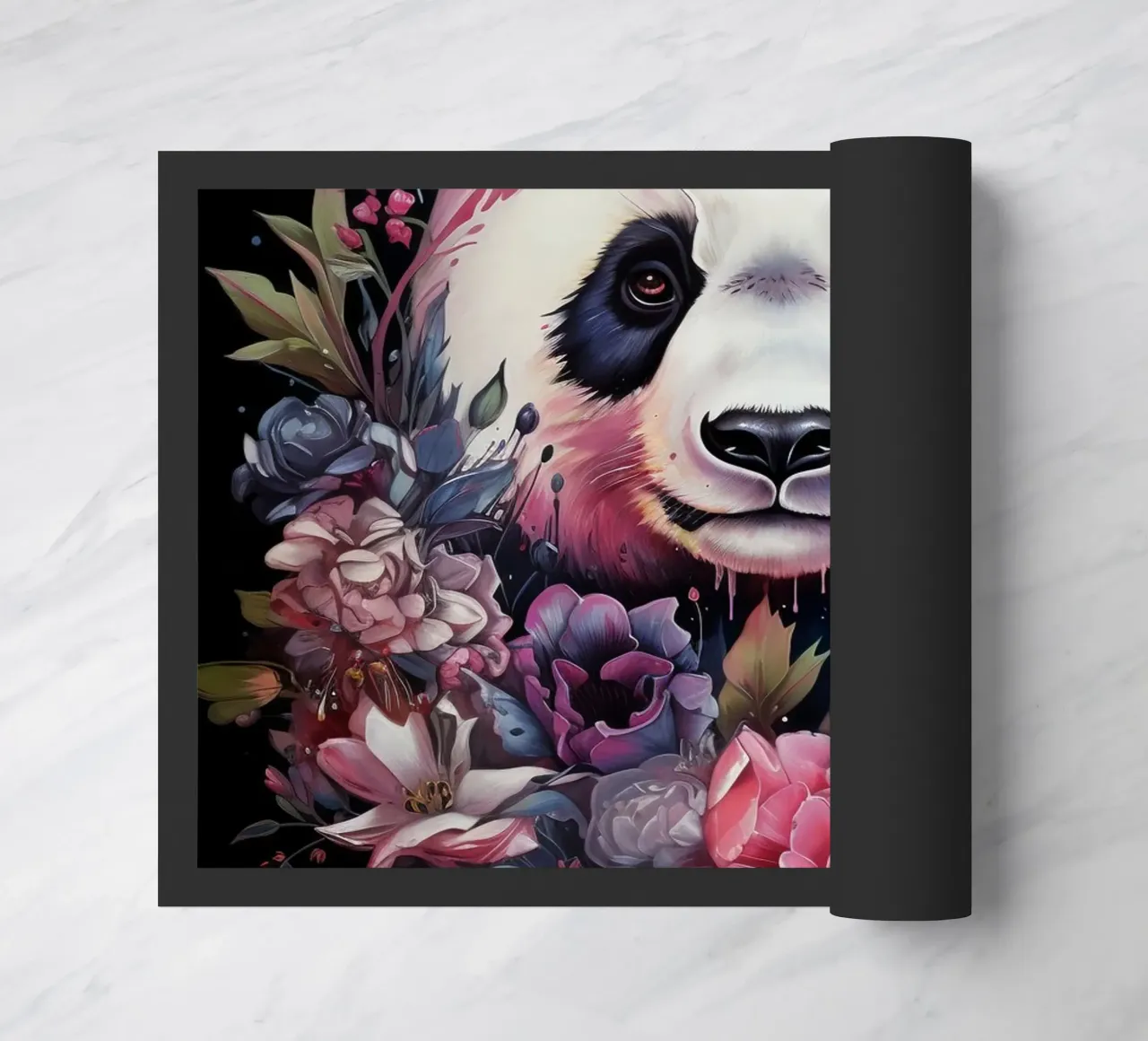 Panda Flowers zerbino da Mateo