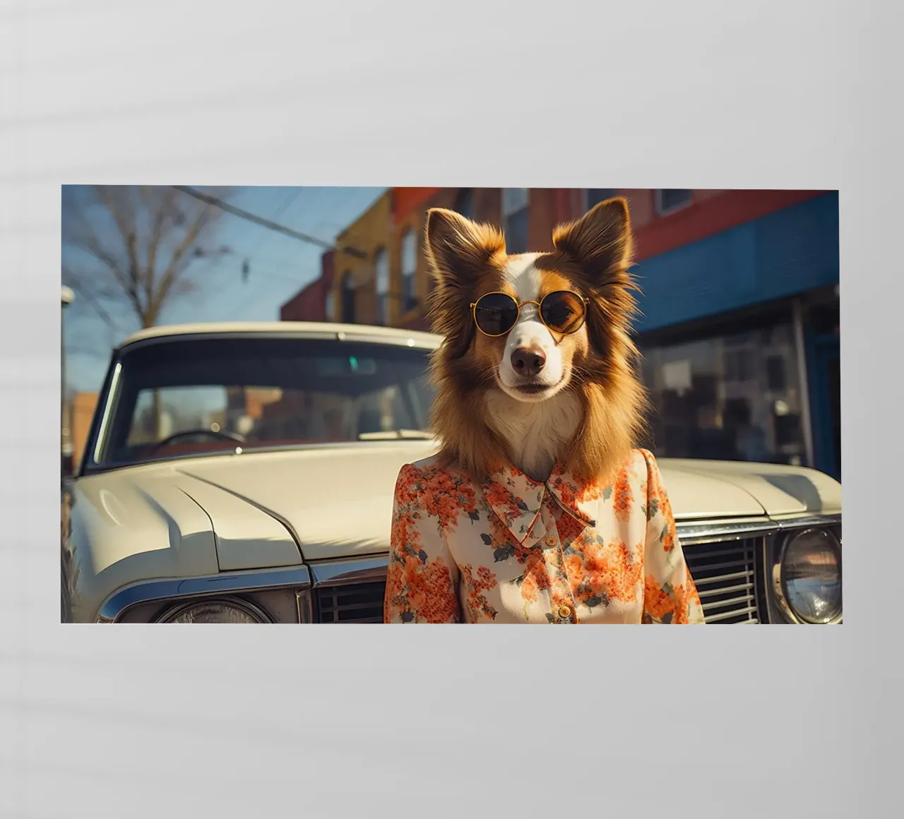 Sylvie pellicola backlit da Affiches Chien Originales – Dogland