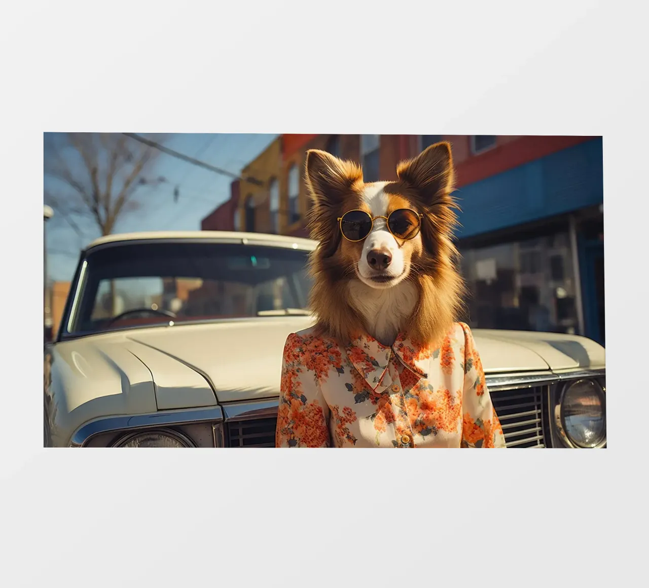 Sylvie pellicola backlit da Affiches Chien Originales – Dogland