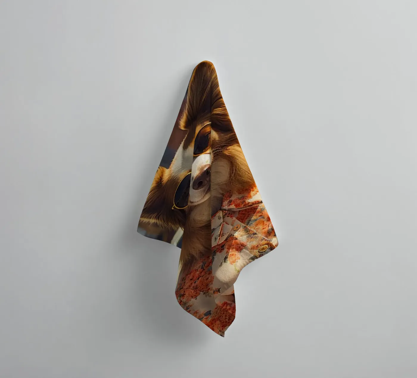 Sylvie badhanddoek van Affiches Chien Originales – Dogland