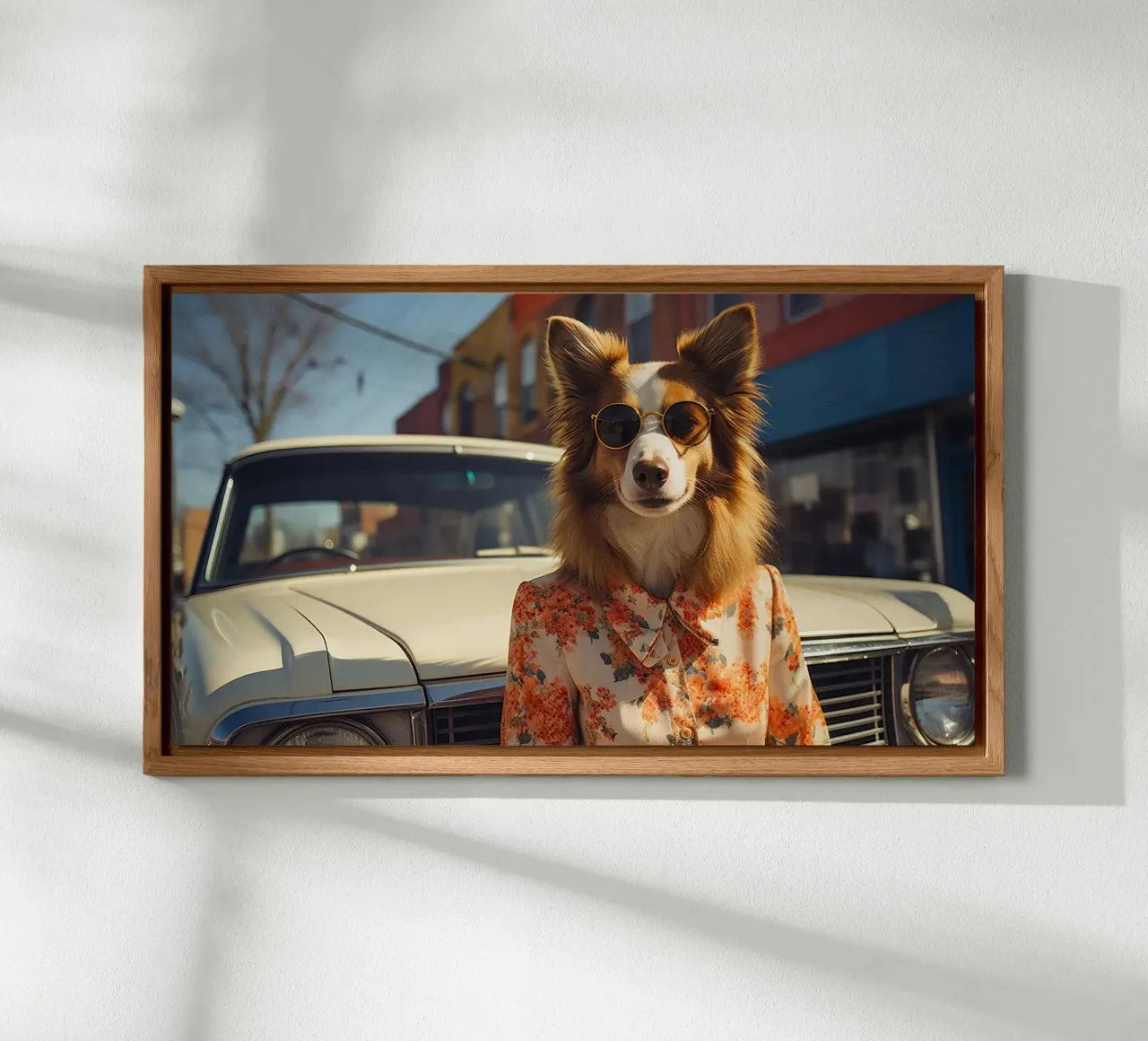 Sylvie alluminio dibond da Affiches Chien Originales – Dogland