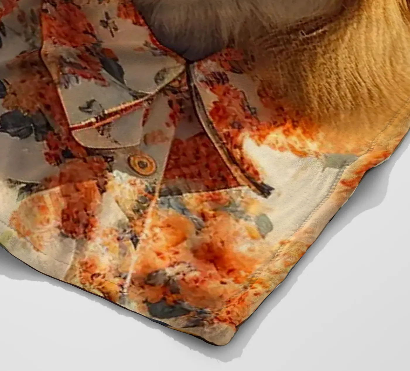 Sylvie fleece blanket by Affiches Chien Originales – Dogland