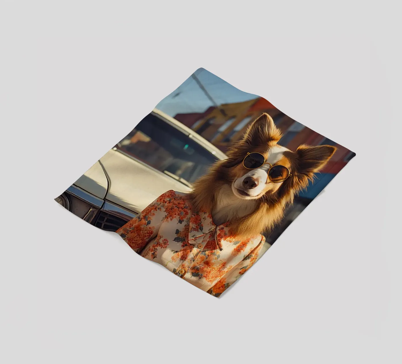 Sylvie coperta in pile da Affiches Chien Originales – Dogland