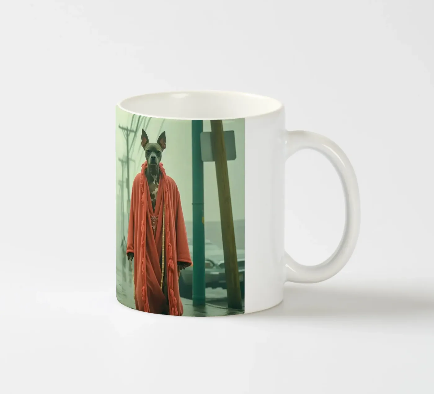 Marco ceramic mug by Affiches Chien Originales – Dogland