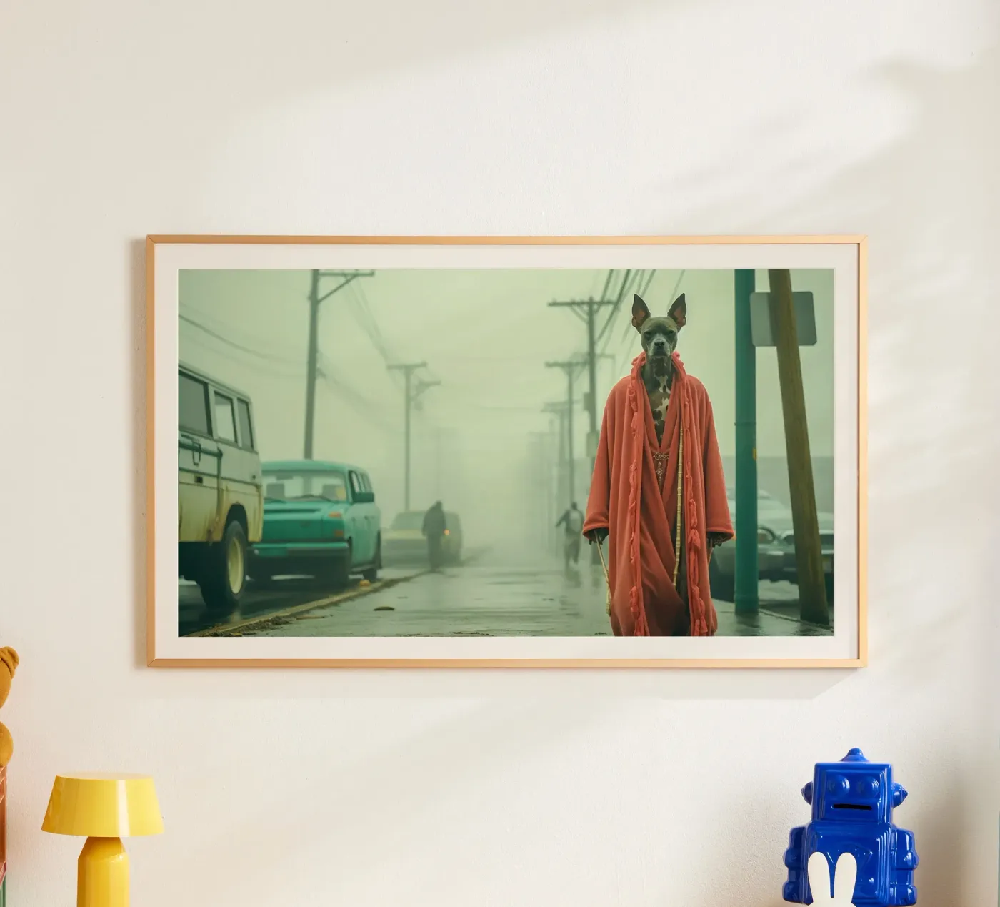 Marco Poster von Affiches Chien Originales – Dogland