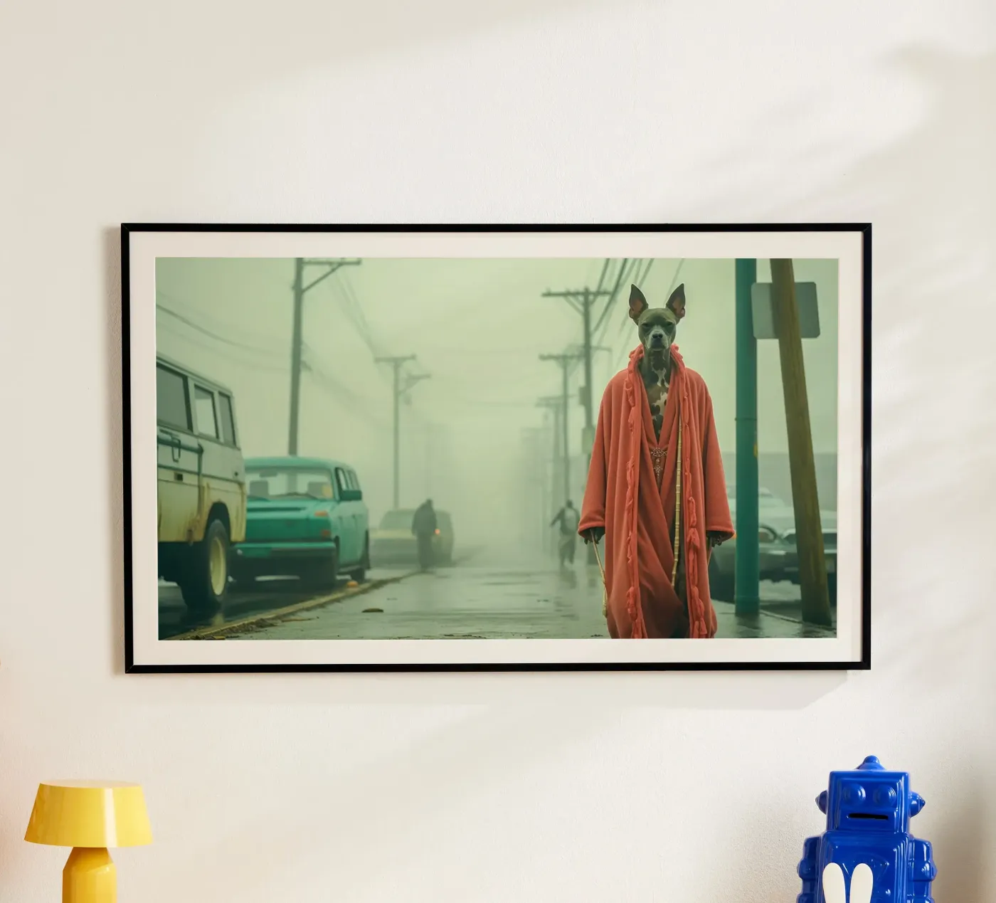 Marco Poster von Affiches Chien Originales – Dogland