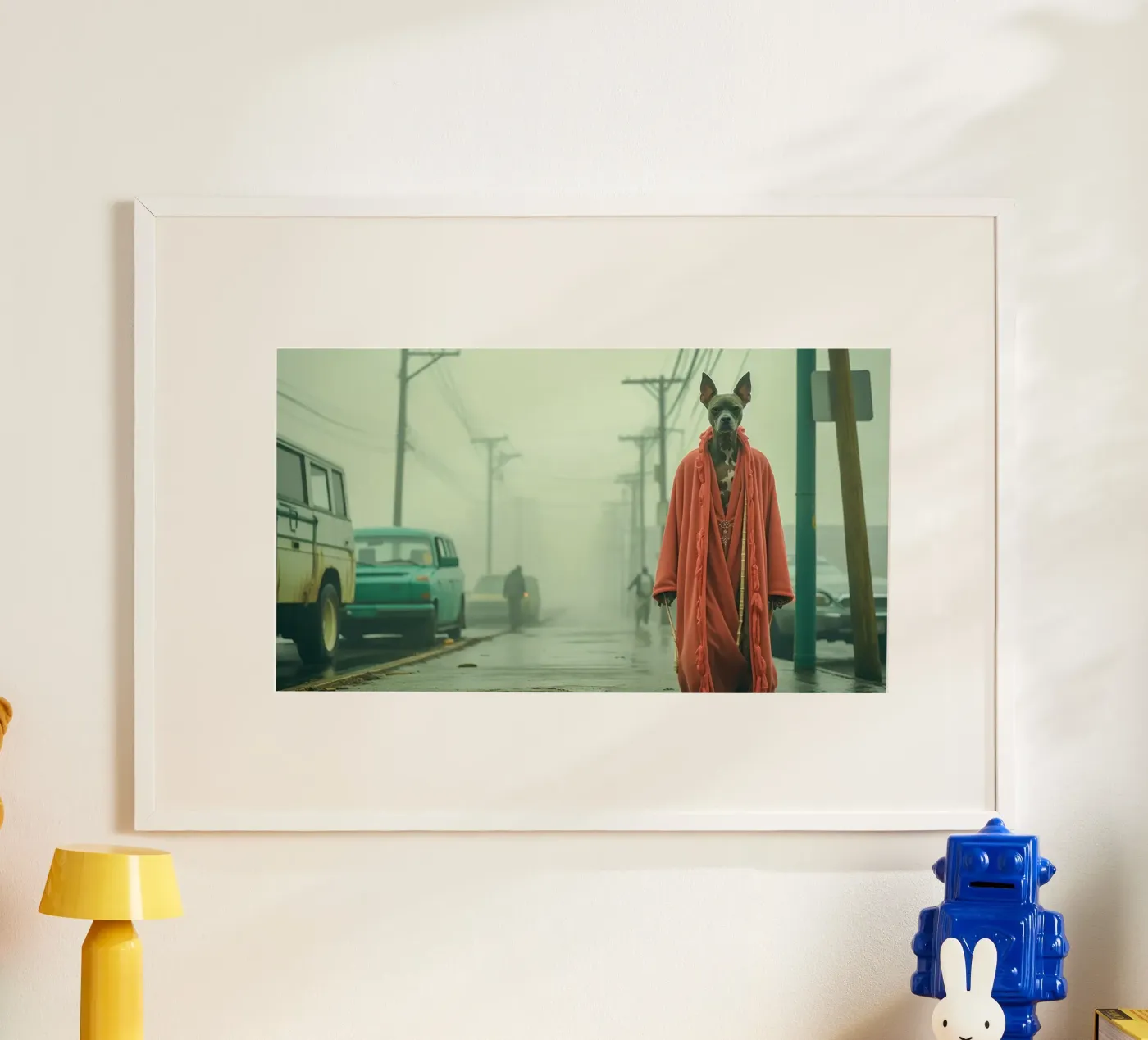 Marco Poster von Affiches Chien Originales – Dogland